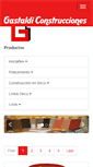 Mobile Screenshot of gastaldiconstrucciones.com
